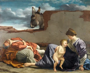 Rust tijdens de vlucht naar Egypte, 1615-1621