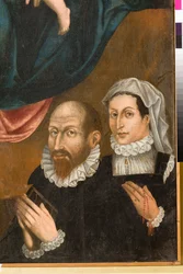 Huwelijk van St. Catharina, detail