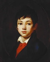 Portret van Alexander Chelishchev, 1808