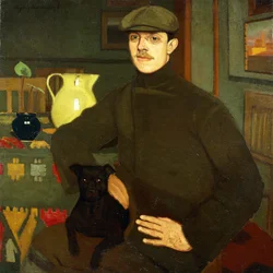 Portret van Llewelyn Lloyd
