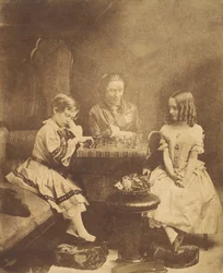 De zet van de geleerde, 1855