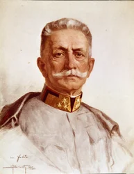 Portret van Franz Conrad von Hotzendorf, Chef van Staf van het Oostenrijks-Hongaarse Leger
