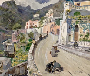 Uitzicht op Positano