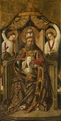 Sint Petrus op de Troon