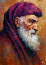 Contemplatieve oude wijze