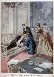 De dood van Félix Faure, 1899.