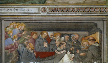 De dood van Sint-Augustinus