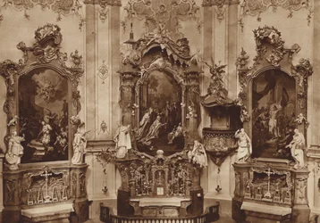 Kloosterkerk van Ettal, zijaltaren