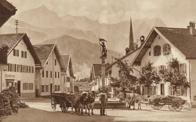 Floriansplaats in Partenkirchen
