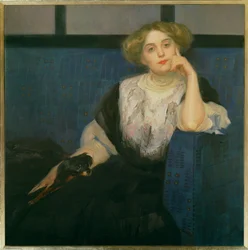 Elsa Galafres (schilderij op doek)