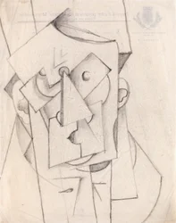 Kubistische compositie – Het hoofd