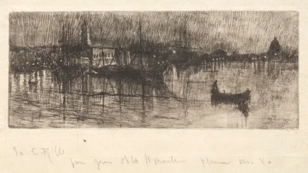 Regenachtige Nacht, Venetië, 1880