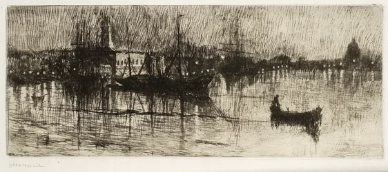 Regenachtige Nacht, ca. 1880-82