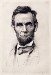 Portret van Lincoln