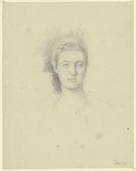 Portret van Miss Martin