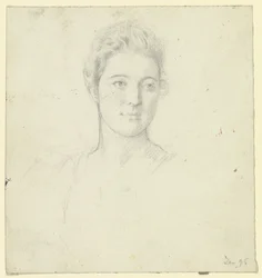 Portret van Miss Martin