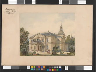 Verbouwing van villa "Hahn" in Baden