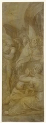 Heilige Nicolaas redt de stad Myra van de hongersnood