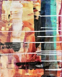 Kleurrijke abstracte strepen