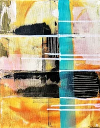 Levendige geometrische abstracte kunst