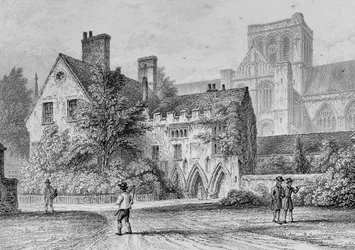 The Deanery Winchester, ca. 1830
