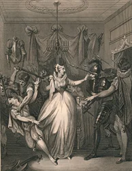 De dood van Rizzio, 1566, 1794-1812