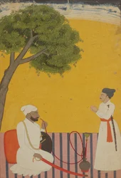 Portret van een prins, Jammu, Kashmir