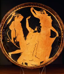 Apollo die Tityos doodt ...