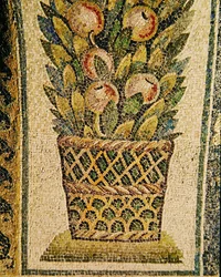 Een mand met fruit, c.430 AD