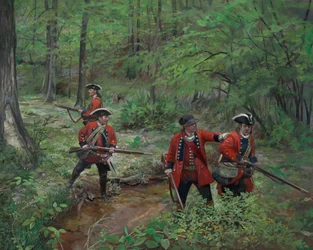 60e Regiment Foot Royal Americans, 2013 (olieverf op doek)