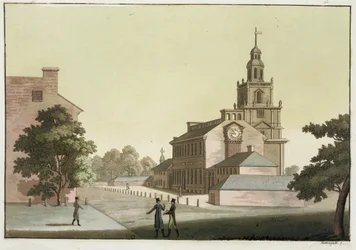 Independence Hall, Philadelphia, Pennsylvania, uit 