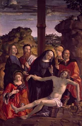 Kruisafneming van Christus, (detail)