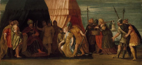Judith ontvangen door Holofernes