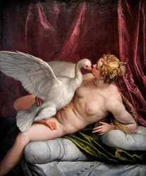Leda en de Zwaan, 1585