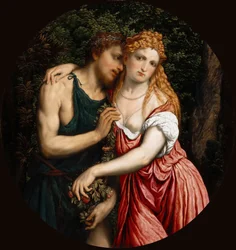 Mythologisch paar, ca. 1540