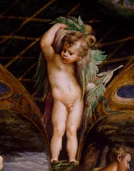 Putto, uit de Mythe van Diana en Actaeon