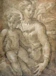 Maagd met het Kind op haar schoot