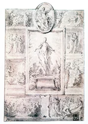Compositie Schets, ca. 1513-1540