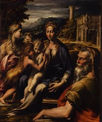 Madonna en Kind met Heilige Madonna di San Zaccaria, ca. 1535