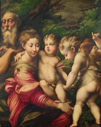 De Heilige Familie (Rust tijdens de vlucht naar Egypte)