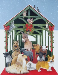 Beschermd (acryl op calico)