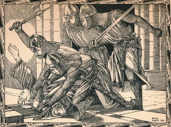 De moord op Thomas A. Becket, 1902