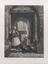 Arnaut Wachthuis in Caïro, 1868