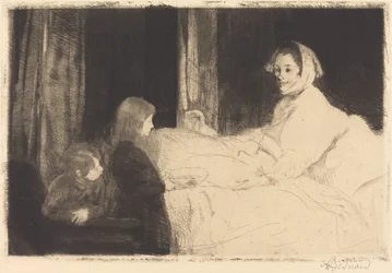 De zieke moeder La mère malade, 1889