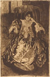 De Zijde Jurk La Robe de Soie, 1887