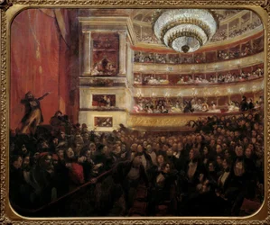 De première van Hernani