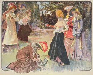 Een erezaak, 1900