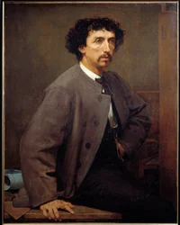 Portret van Charles Garnier, Franse architect (1825-1898)