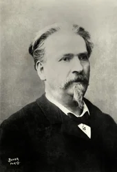 Portret van Frederic Mistral (foto)