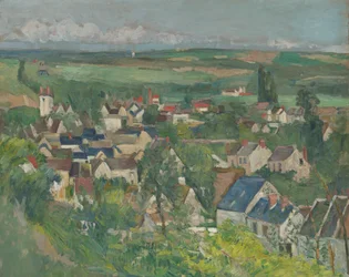 Auvers, Panoramisch uitzicht